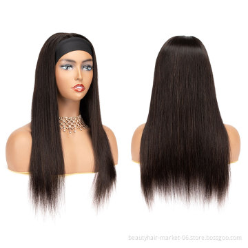 Headband Wig Headband Wig Human Hair Headband Wig Virgin Hair